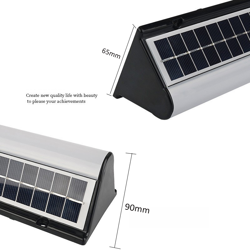 Solar Outdoor Long Wall Lamps 20cm 60cm 80cm 100cm IP65 Garden Porch Light Remote control - view 8