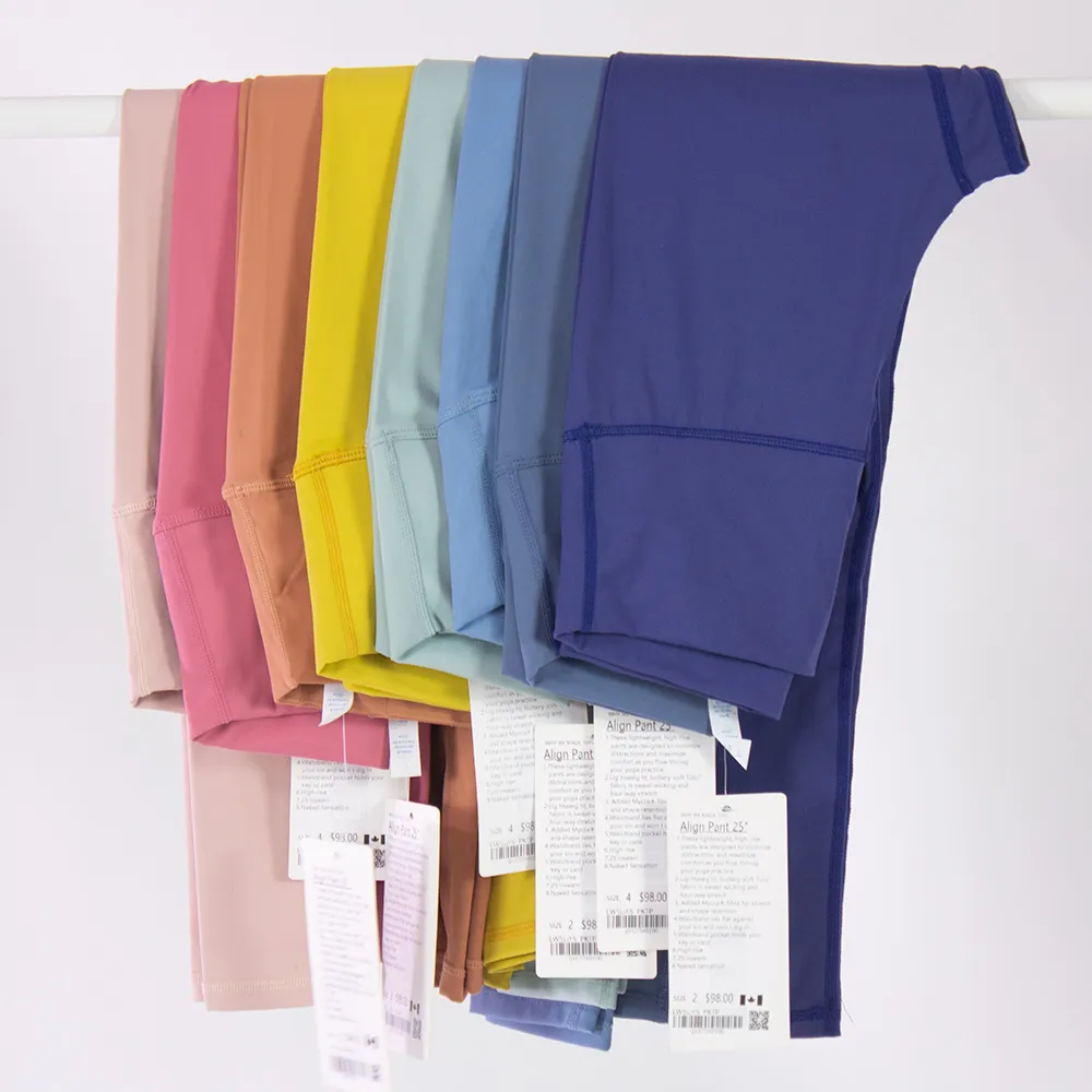 Designer Women Tight Ll Trunks Tall Waist Alignment Yoga Gym Training Pants Women Butter Soft Comfortable Pants Elastic Fi Lady Running, Mix order(please mark the color)
Designer Women Tight Ll Trunks Tall Waist Alignment Yoga Gym Training Pants Women Butter Soft Comfortable Pants Elastic Fi Lady Running, Mix order(please mark the color)
