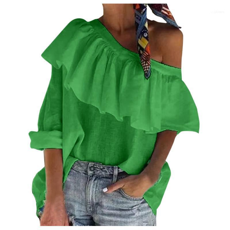 Women' T Shirts Summer Fashion Casual Loose Girls' Sexy Tee Tops Ladies One Word Collar Ruffle Long Sleeve T-shirts Clothes, Blue
Women' T Shirts Summer Fashion Casual Loose Girls' Sexy Tee Tops Ladies One Word Collar Ruffle Long Sleeve T-shirts Clothes, Blue