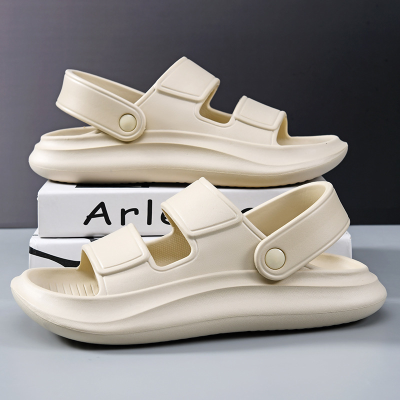 Sandals Men EVA Slides Bathroom Shoes Summer Thick Platform Fashion Indoor Home Anti slip Outdoor Casual Flat Beach 230410, Beige
Sandals Men EVA Slides Bathroom Shoes Summer Thick Platform Fashion Indoor Home Anti slip Outdoor Casual Flat Beach 230410, Beige