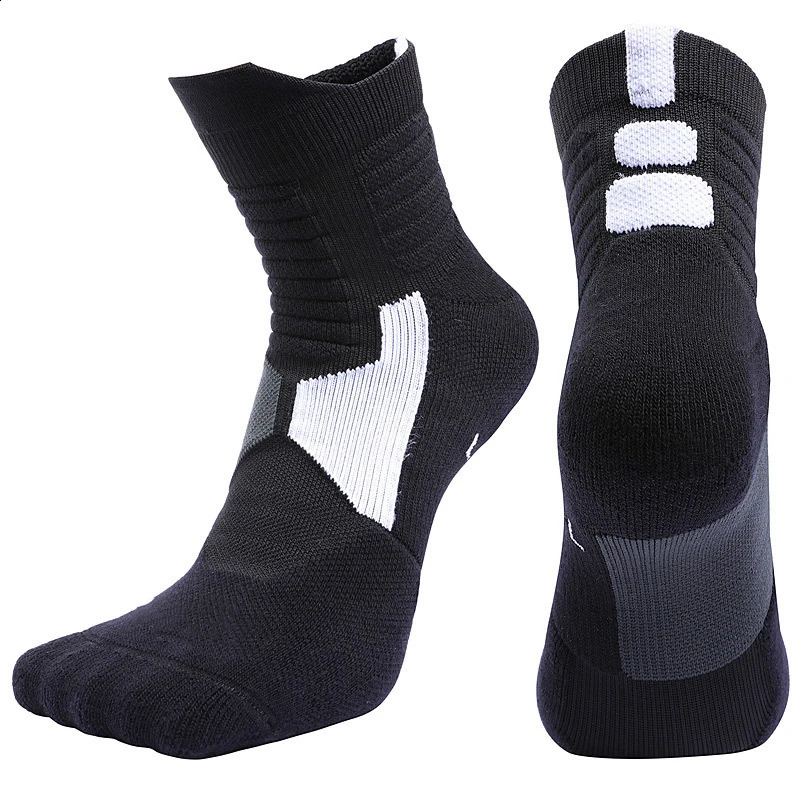 Sports Socks Brothock Professional deodorant basketball socks quick drying thick custom elite breathable sports socks towel bottom stockings 231109