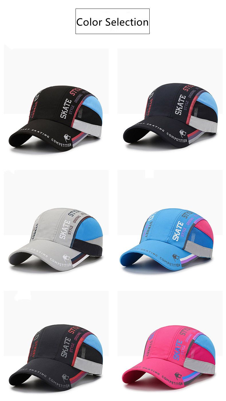 Quick Drying Thin Breathable Baseball Cap Men Women Sport Outdoor Hiking Mountaineering Cycling Fishing Hat DM21, Multi
Quick Drying Thin Breathable Baseball Cap Men Women Sport Outdoor Hiking Mountaineering Cycling Fishing Hat DM21, Multi