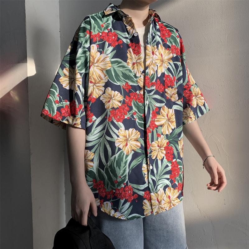 Men's Casual Shirts Mens Boys Floral Print Shirt Loose Japanese Kimono Top Short Sleeve Harajuku Beach Mixed Colors Oversize 2023Men's, Black
Men's Casual Shirts Mens Boys Floral Print Shirt Loose Japanese Kimono Top Short Sleeve Harajuku Beach Mixed Colors Oversize 2023Men's, Black