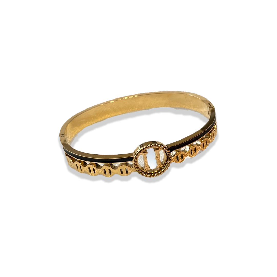 Luxury Designer HLetter Bangle Bracelet for Women 18k Gold Plated Fashion Design Popular Embossed Stamp Brand Letters Accessory Simple Style Basic Versatile
Luxury Designer HLetter Bangle Bracelet for Women 18k Gold Plated Fashion Design Popular Embossed Stamp Brand Letters Accessory Simple Style Basic Versatile