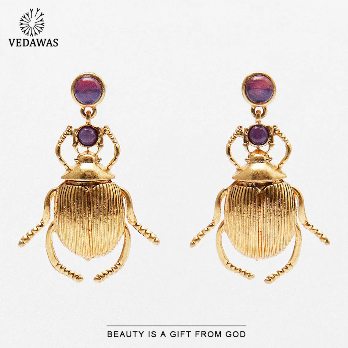 Stud Vedawas Fashion Beetle Earrings for Women Punk Simple Animal Geometric Drop Accessories Jewelry Gifts Wholesale Wedding 230410
Stud Vedawas Fashion Beetle Earrings for Women Punk Simple Animal Geometric Drop Accessories Jewelry Gifts Wholesale Wedding 230410