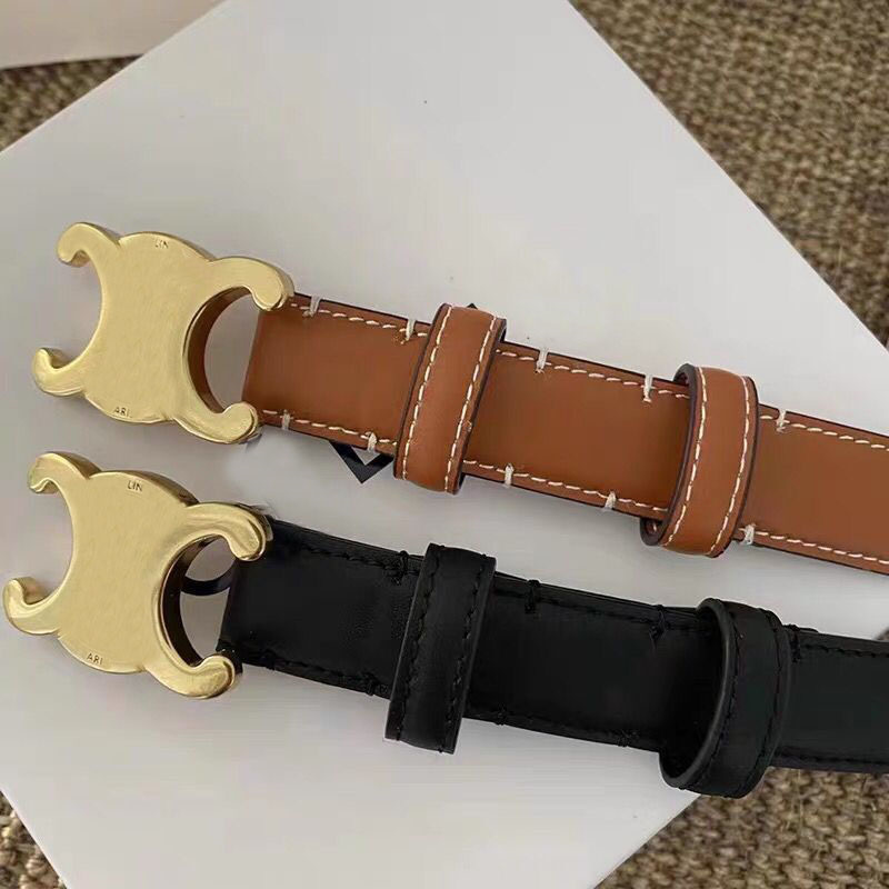 Brown Leather Woman Belts Casual Jeans Dress Waistband Designer Belt Women Girdle Sewing Thread Golden Smooth Buckle Cintura Ce Belt, Black
Brown Leather Woman Belts Casual Jeans Dress Waistband Designer Belt Women Girdle Sewing Thread Golden Smooth Buckle Cintura Ce Belt, Black