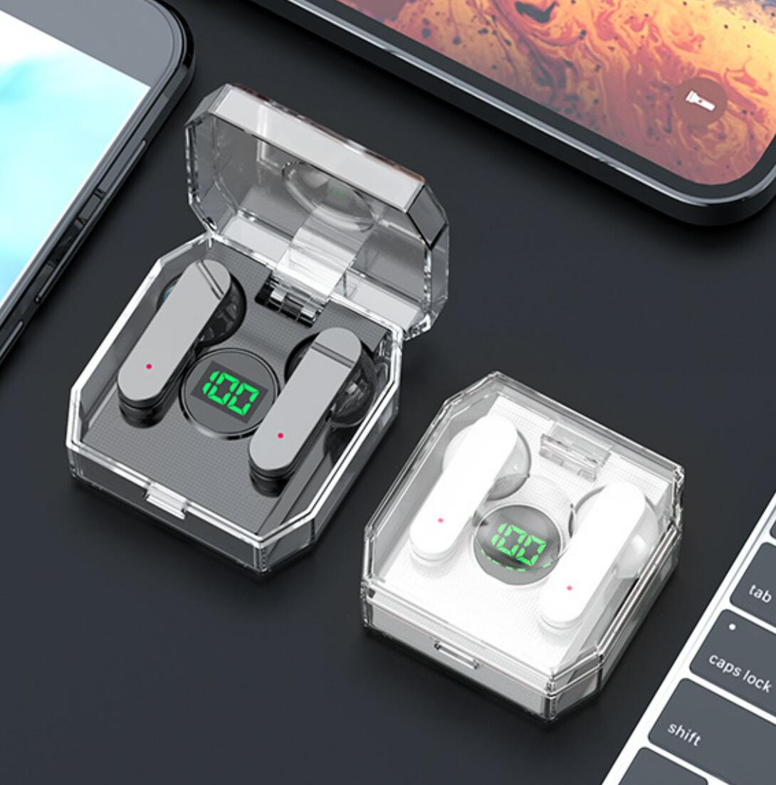 TWS Bluetooth headphone Wireless Earphone In-Ear Earphone K30 Model Two Earbuds with built-in Microphone LED display high Quality Headphone Sport Earp