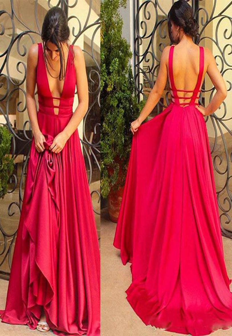 Simple Red Prom Dresses Deep V Neck Sleeveless A Line Evening Gowns Sexy Backless Floor Length Cheap Party Dress 20195664063, Blue
Simple Red Prom Dresses Deep V Neck Sleeveless A Line Evening Gowns Sexy Backless Floor Length Cheap Party Dress 20195664063, Blue