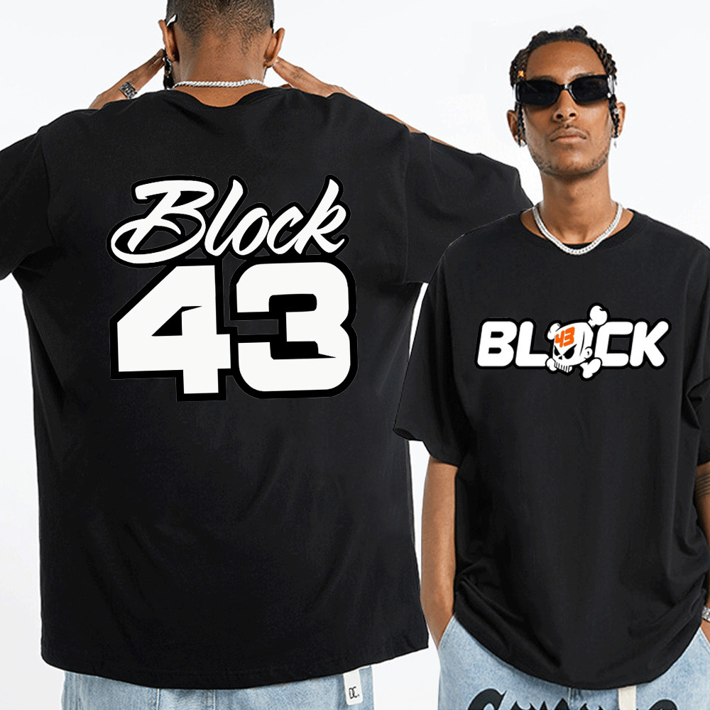 Mens TShirts Ken Block 43 Graphic Tshirt Harajuku Fashion Letter Printing Style Casual 100% Cotton 230410