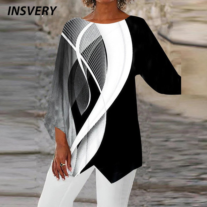 Women's T-Shirt Summer T Shirts For Women O Neck 34 Sleeve Vintage Print T-shirt Female Casual Loose Tee Tops Pullover 230410, 02
Women's T-Shirt Summer T Shirts For Women O Neck 34 Sleeve Vintage Print T-shirt Female Casual Loose Tee Tops Pullover 230410, 02