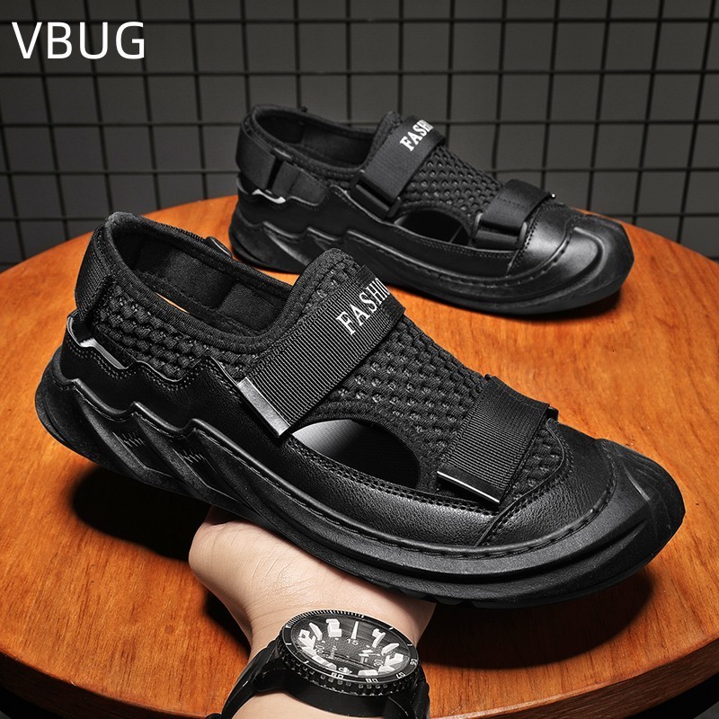 Sandals Beach Platform Half Toe Roman Breathable Flat Shoes Men s Outdoor Casual Summer Main Push Slippers 230410, Black
Sandals Beach Platform Half Toe Roman Breathable Flat Shoes Men s Outdoor Casual Summer Main Push Slippers 230410, Black