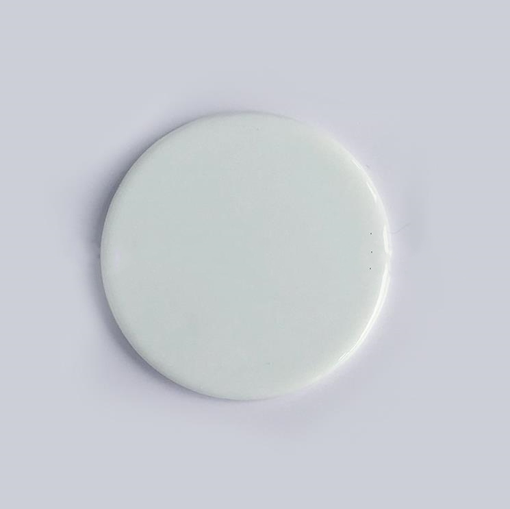 Sublimation Ceramics Fridge Magnets Round Square Shape Blank Heat Transfer Refrigerator Magnet Stickers SN6874