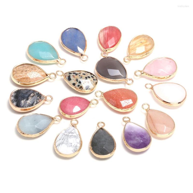 Pendant Necklaces Natural Stone Pendants Waterdrop Shape Faceted Crystal Agates Charms For Jewelry Making Necklace Bracelet Gift
Pendant Necklaces Natural Stone Pendants Waterdrop Shape Faceted Crystal Agates Charms For Jewelry Making Necklace Bracelet Gift