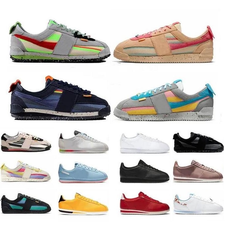 2023 Crotez designer Casual shoes vogue Fashion Union Cortez Blue Purple Sesame Smoke Grey Premium Cla LBlack WhiLemon Cream Black Running Shoes Mens Sports Shoe, 16 36-45
2023 Crotez designer Casual shoes vogue Fashion Union Cortez Blue Purple Sesame Smoke Grey Premium Cla LBlack WhiLemon Cream Black Running Shoes Mens Sports Shoe, 16 36-45