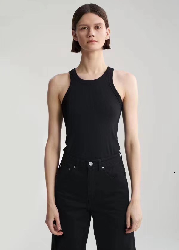 Camisoles Tanks Four Seasons Solid Color Simple Nordic Minority Ins20 Totem Tank Top Women's Top Bohemian Crop Top White Tight Chest Tank Top Wom