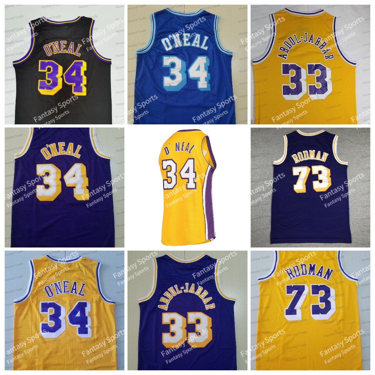 Basketball Oneal Jersey Dennis Kareem Rodman Abdul-Jabbar 33 Yellow Black Blue Purple All Stitched Mens Jerseys Classics Shirts 1998-99, Men jersey7
Basketball Oneal Jersey Dennis Kareem Rodman Abdul-Jabbar 33 Yellow Black Blue Purple All Stitched Mens Jerseys Classics Shirts 1998-99, Men jersey7