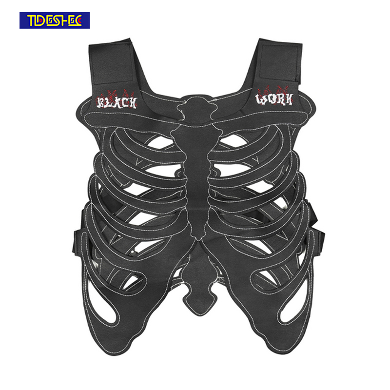 Men's Vests Hip Hop Punk Fashion Creativity Designer Vest Men's Adjustable Skeleton Vest Men and Women Streetwear Clothing 230410, Blue
Men's Vests Hip Hop Punk Fashion Creativity Designer Vest Men's Adjustable Skeleton Vest Men and Women Streetwear Clothing 230410, Blue