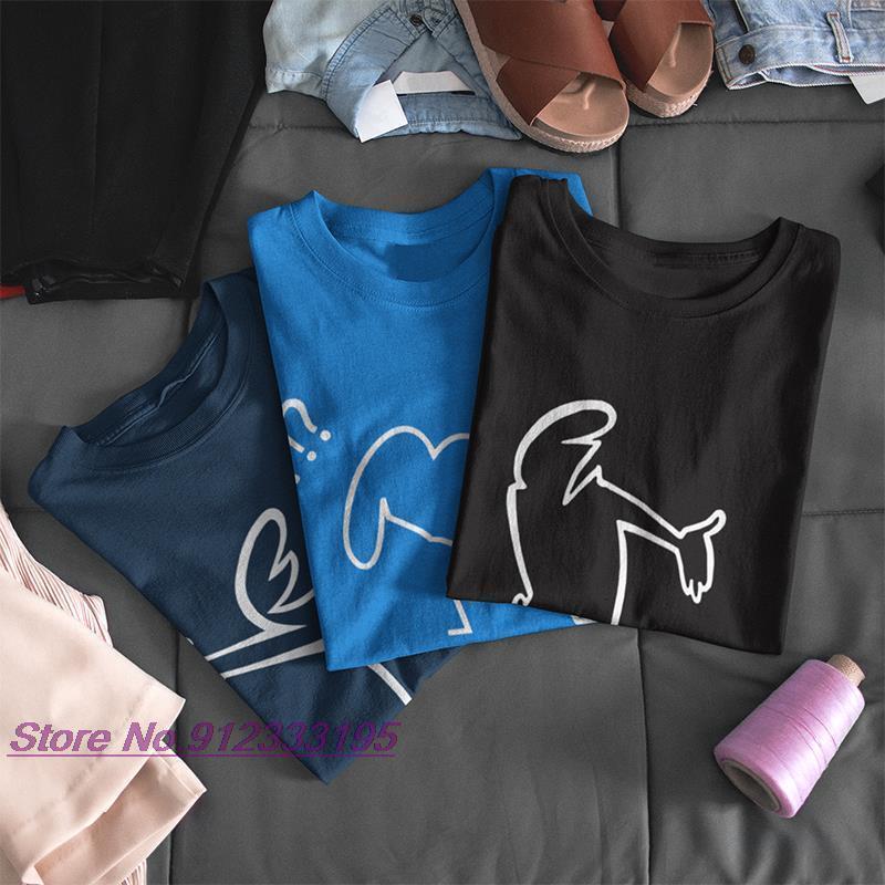 Men's T-Shirts Large Space Roller Coaster T-shirt Balum La Linea Fun T-shirt 100% Cotton Soft High Quality Fabric Tee Top Graphic Top EU Size 230