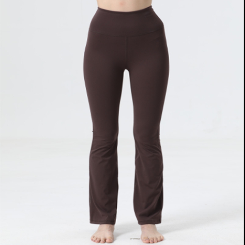 Yoga leggings summer women's bell-bottom pants high waist tight abdominal compression to show figure sports yoga pants Yoga Outfit