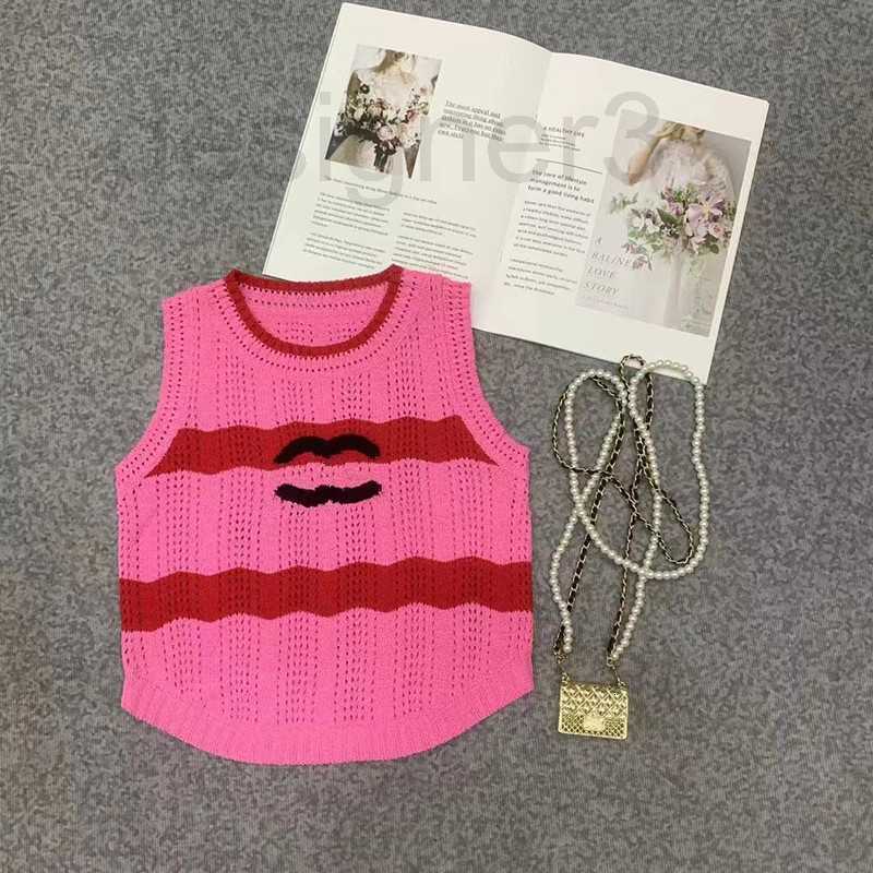 Women's Tanks & Camis designer 23 Spring/Summer New Style Chic Temperament Round Neck Design Sense Sexy and Unique Intermittent Knitting Fashion 4DQJ, Red4
Women's Tanks & Camis designer 23 Spring/Summer New Style Chic Temperament Round Neck Design Sense Sexy and Unique Intermittent Knitting Fashion 4DQJ, Red4