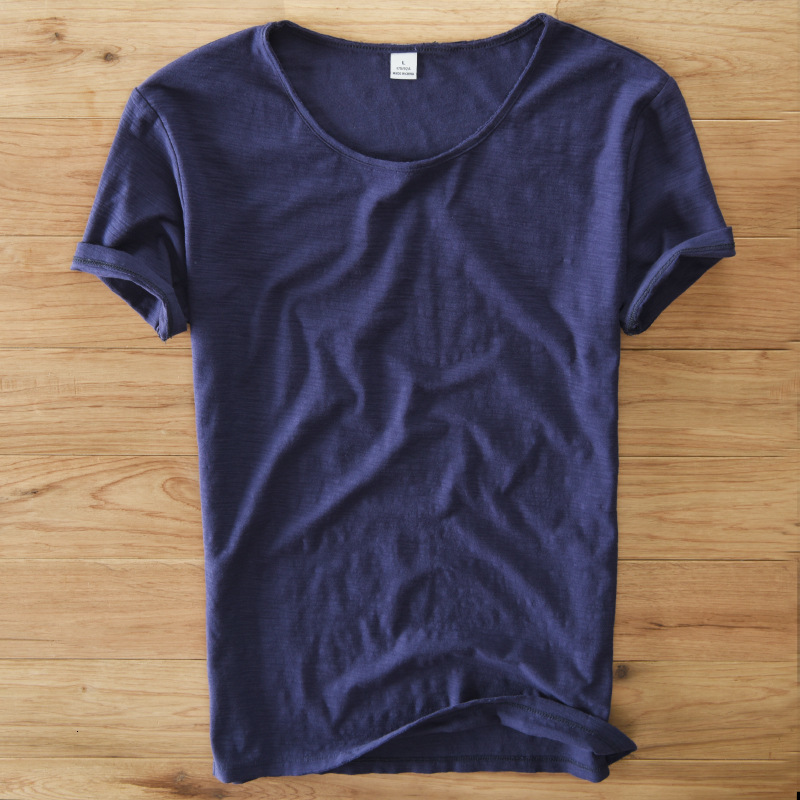 Men's T-Shirts 100% Cotton Summer Linen Men's Short Sleeve O-NECK Breathable Top and T-shirt Soft White T-shirt High Quality 213 230410