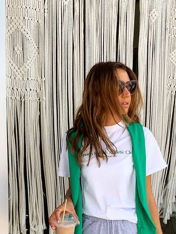 Men s T Shirts Letter Print Graphic Women Classic Cotton O Neck Short Sleeve Women s Tees Simple Vintage Streetwear Lady Tee Tops 230410