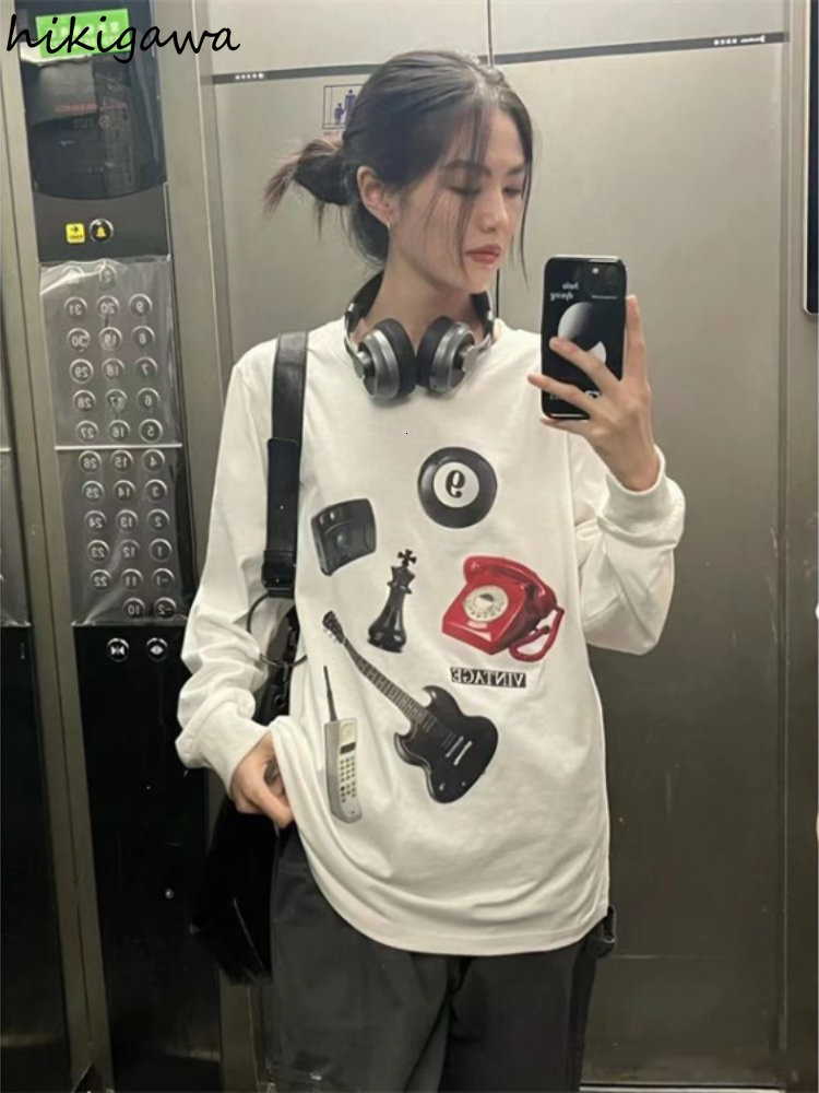 Womens TShirt street clothing fashion casual oversized Tshirts Y2k tops youth Korean womens Ropa Mujer 230410, Beige
Womens TShirt street clothing fashion casual oversized Tshirts Y2k tops youth Korean womens Ropa Mujer 230410, Beige