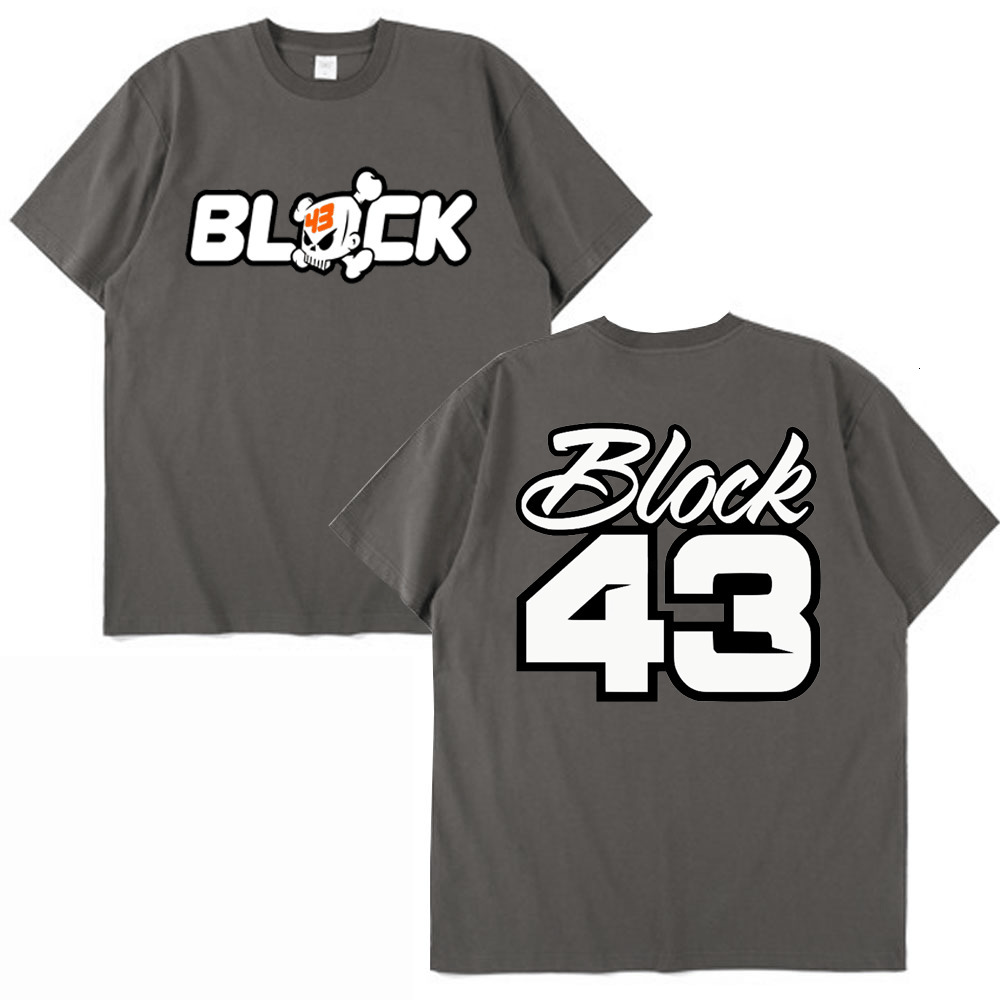 Mens TShirts Ken Block 43 Graphic Tshirt Harajuku Fashion Letter Printing Style Casual 100% Cotton 230410