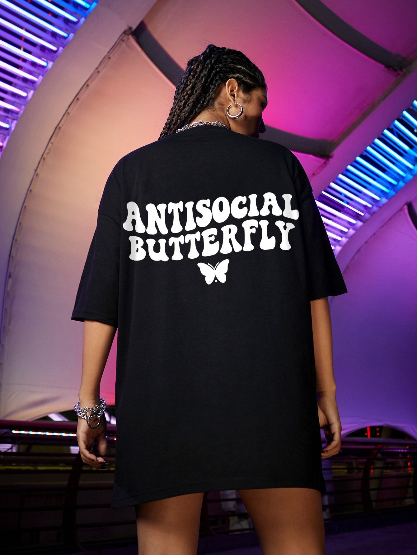 Womens TShirt Butterfly White Letter Printed Tshirt 100% Cotton Black Short Sleeve Fashion Hip Hop Street Clothing Summer Breathable 230410, Grey
Womens TShirt Butterfly White Letter Printed Tshirt 100% Cotton Black Short Sleeve Fashion Hip Hop Street Clothing Summer Breathable 230410, Grey