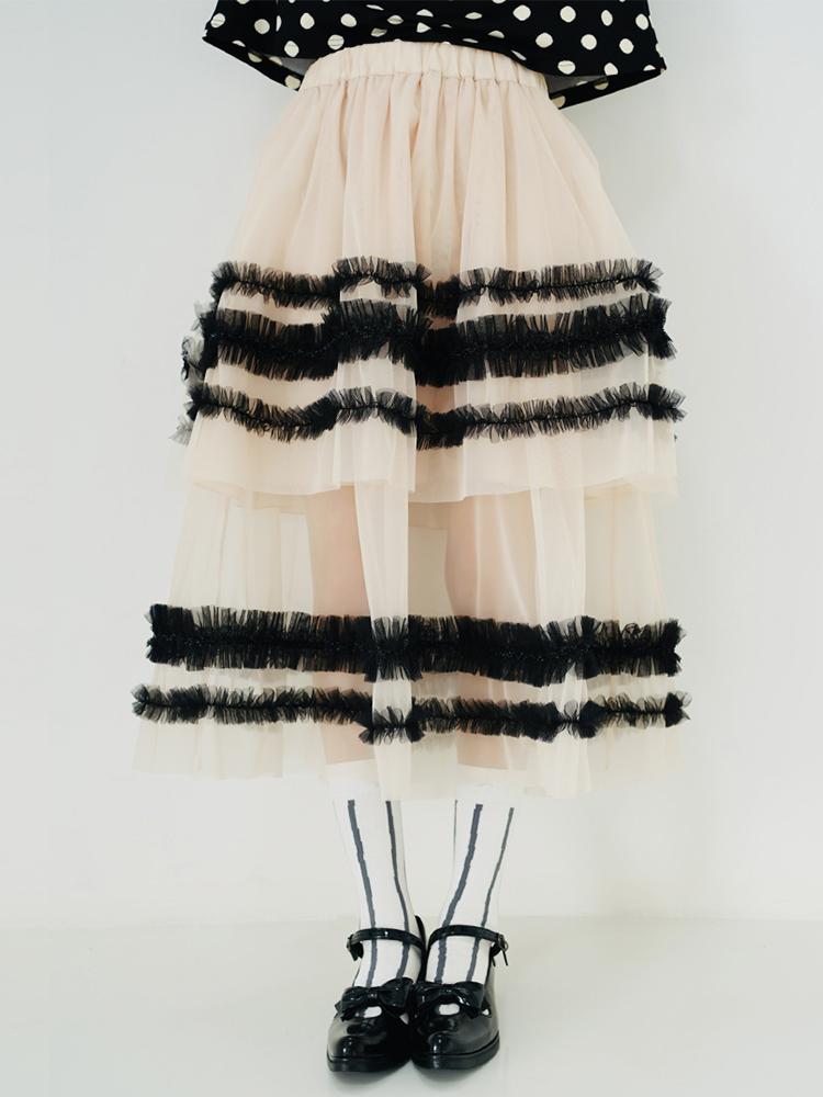 Skirts Imakokoni2023 Original Lace Mid-length Apricot Mesh A-line Skirt Summer 223594Skirts
Skirts Imakokoni2023 Original Lace Mid-length Apricot Mesh A-line Skirt Summer 223594Skirts