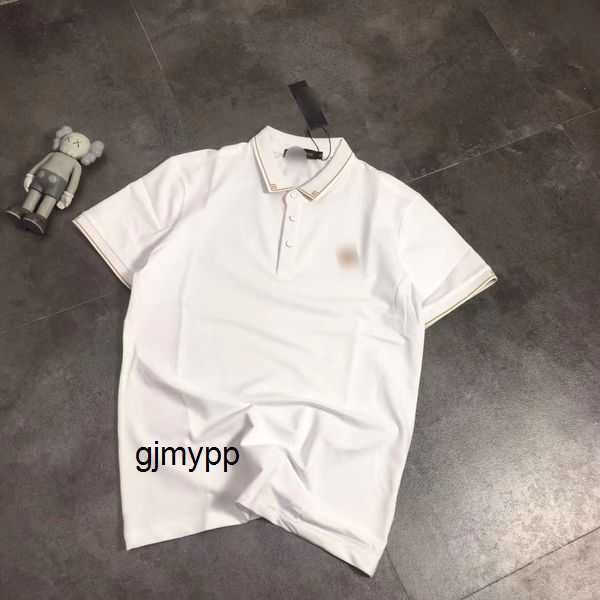 Men's Polos Summer polo shirt Polo neck short sleeve T-shirt Large men's clothing fashion label high-end business casual half collar 9CB55
Men's Polos Summer polo shirt Polo neck short sleeve T-shirt Large men's clothing fashion label high-end business casual half collar 9CB55