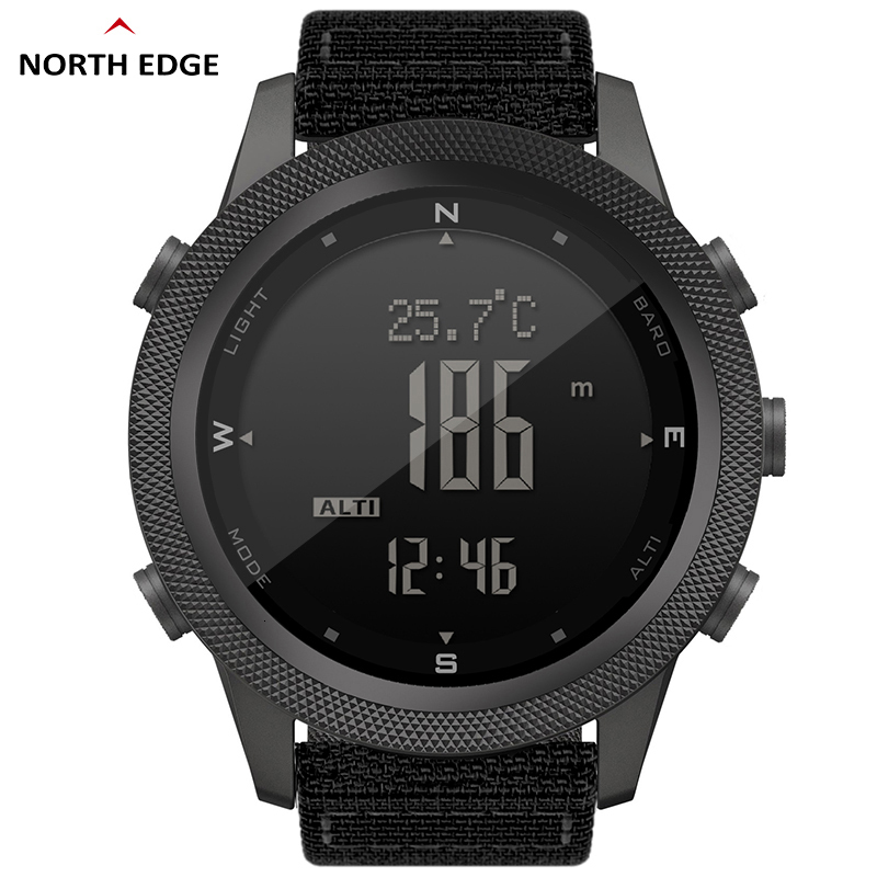 Wristwatches NORTH EDGE APACHE Men Digital Watch Outdoor Sports Running Swimming Sport Watches Altimeter Barometer Compass WR50M 230410, Black
Wristwatches NORTH EDGE APACHE Men Digital Watch Outdoor Sports Running Swimming Sport Watches Altimeter Barometer Compass WR50M 230410, Black