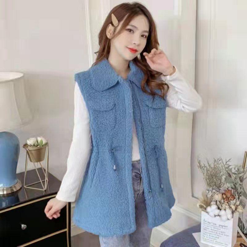 Women's Vests Plus Velvet 5xl 6xl Size Autumn And Winter Sleeveless Vest Jacket Loose Fake Lamb Wool Outer Wear Warm
Women's Vests Plus Velvet 5xl 6xl Size Autumn And Winter Sleeveless Vest Jacket Loose Fake Lamb Wool Outer Wear Warm