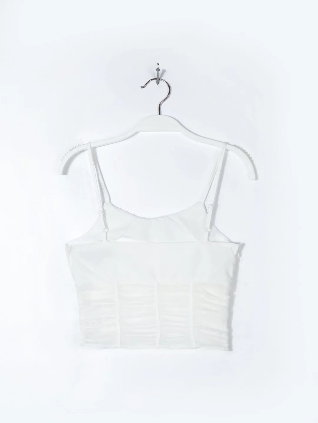 Camisoles Tanks Maxdutti Summer Ins Fashion Tshirt Blog High Street Spandex Panel Sexy Camisole Short Top Tshirts Women's 230410