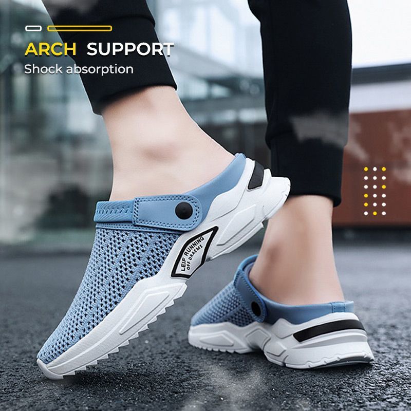 Sandals Mens Orthopedic Hollow out Summer Beach Ladies Clogs Slipper Flat Anti Slip Flip Flops for 230410, Gray
Sandals Mens Orthopedic Hollow out Summer Beach Ladies Clogs Slipper Flat Anti Slip Flip Flops for 230410, Gray
