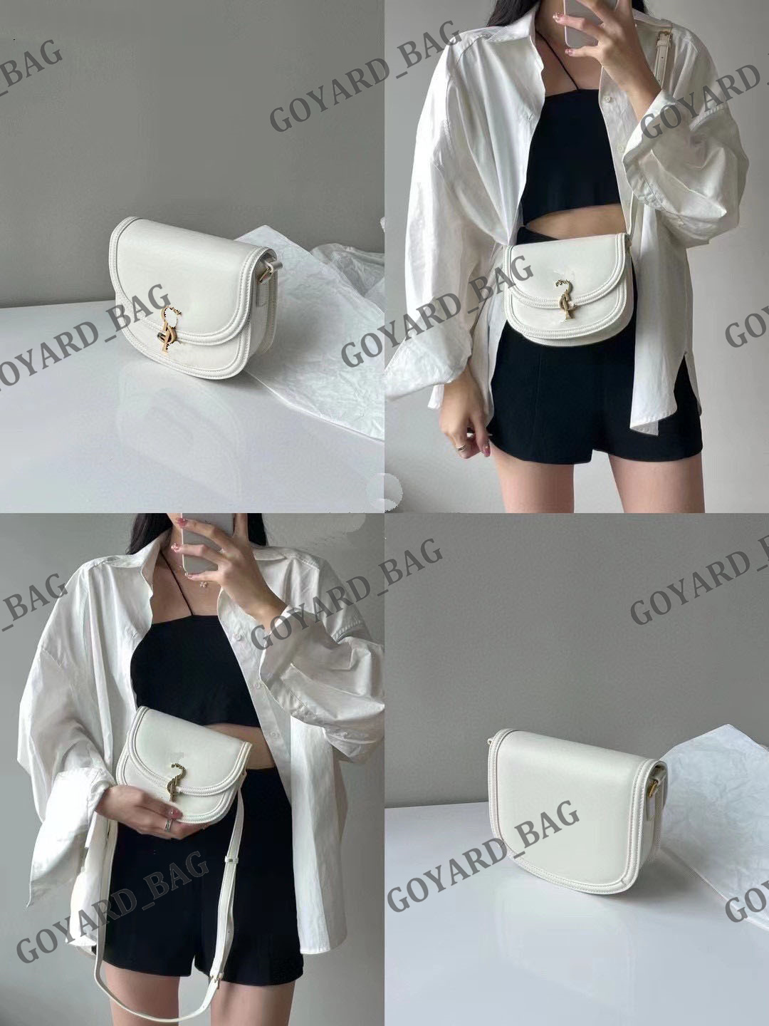 Womens Luxurys Designer Saddlebag with Adjustable Strap Fashion Leather Crossbody Bags Ladies Shoulder Flap Closed Bag Purse Black/Burgundy/White/Brown Color
Womens Luxurys Designer Saddlebag with Adjustable Strap Fashion Leather Crossbody Bags Ladies Shoulder Flap Closed Bag Purse Black/Burgundy/White/Brown Color