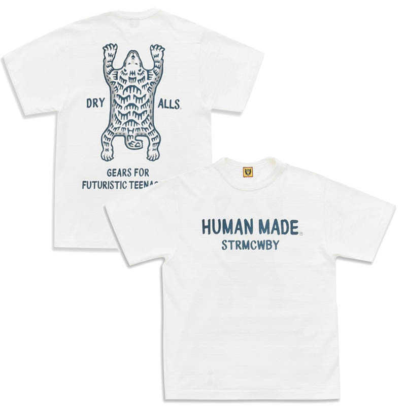 Summer human made basic letter behind tiger couple loose round neck versatile short sleeve men and women
Summer human made basic letter behind tiger couple loose round neck versatile short sleeve men and women