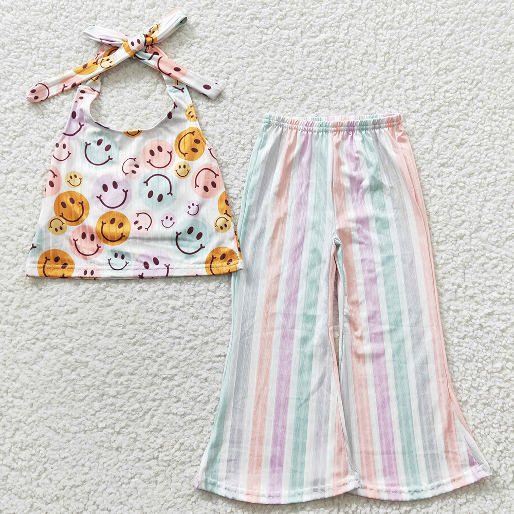 Boutique Kids Girl Clothes Set Toddler Baby Outfits Flower Spring Fashion Kid Designer Clothing Girls Short Sleeve Bell Bottom Outfit Children Sets, As picture
Boutique Kids Girl Clothes Set Toddler Baby Outfits Flower Spring Fashion Kid Designer Clothing Girls Short Sleeve Bell Bottom Outfit Children Sets, As picture