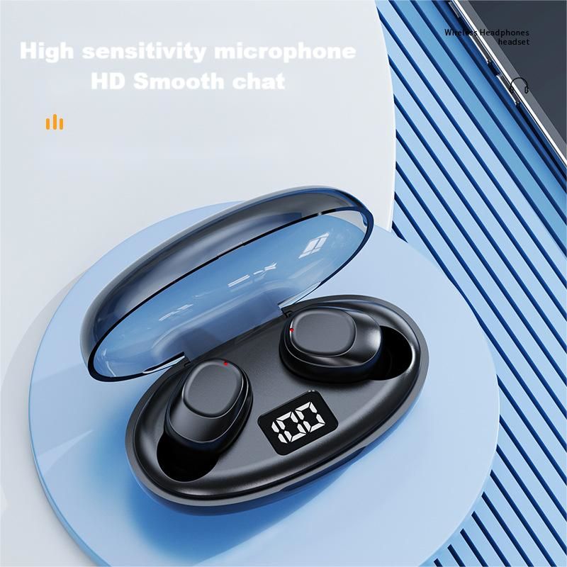 Wireless Earphone Sport Earphone TWS Bluetooth headphone In-Ear Earphone K50 Model Two Earbuds with built-in Microphone LED display high Quality Headp