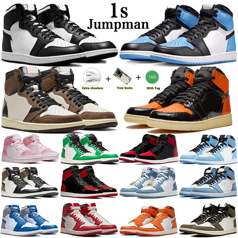 Jumpman 1 1s basketball shoes men women Chicago UNC Toe Lucky Green Patent Black White Reverse Mocha Olive Lost And Found Denim Bred trainers outdoor sports sneakers, 12
Jumpman 1 1s basketball shoes men women Chicago UNC Toe Lucky Green Patent Black White Reverse Mocha Olive Lost And Found Denim Bred trainers outdoor sports sneakers, 12