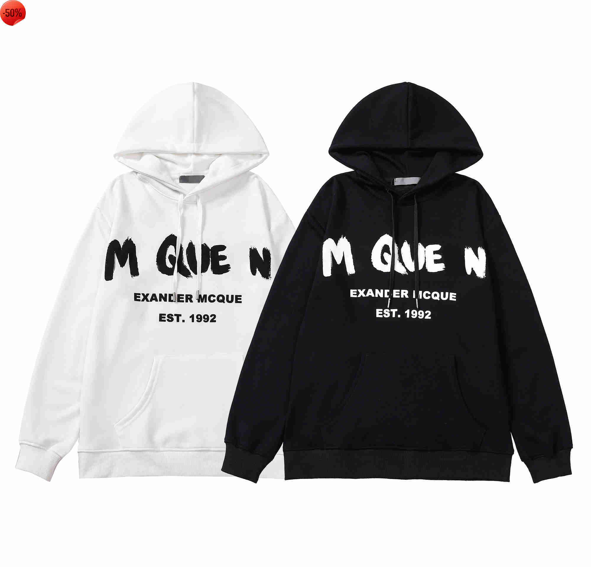 Hoodies Sweatshirts Men Hoodie Fashion Women Streetwear Pullover Loose Mcqueen Lovers Clothing Hig h QualityS to 2XL Size
Hoodies Sweatshirts Men Hoodie Fashion Women Streetwear Pullover Loose Mcqueen Lovers Clothing Hig h QualityS to 2XL Size