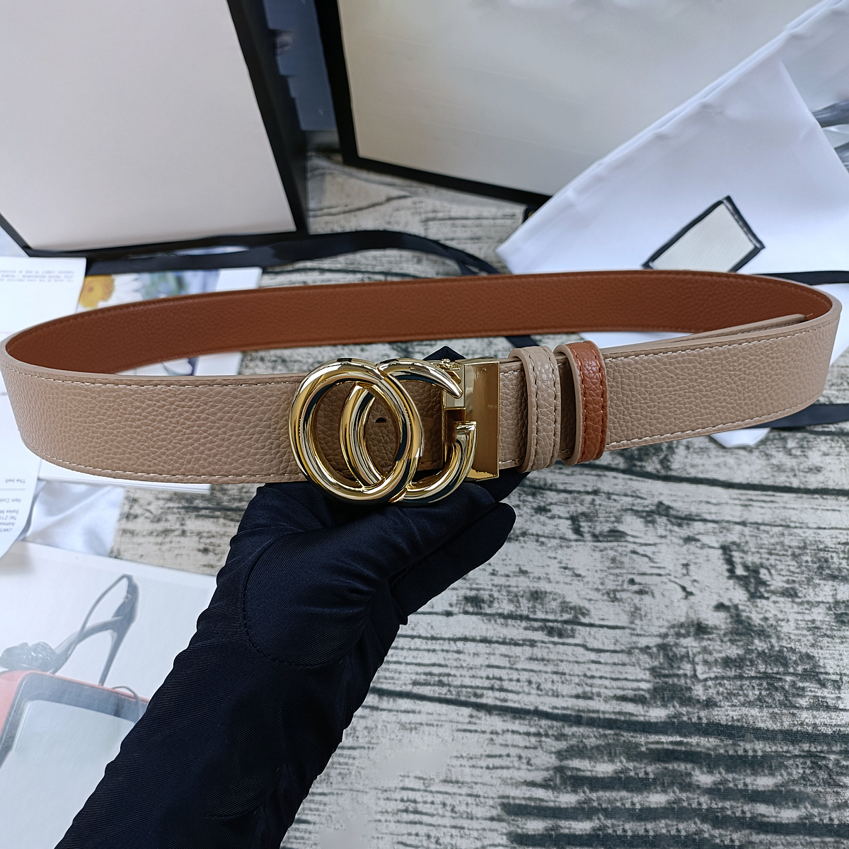 Fashion Classic Mens Designer Belt Women Men Casual Letter Smooth Buckle Luxury Belts 4 colors Width 3.8cm With box