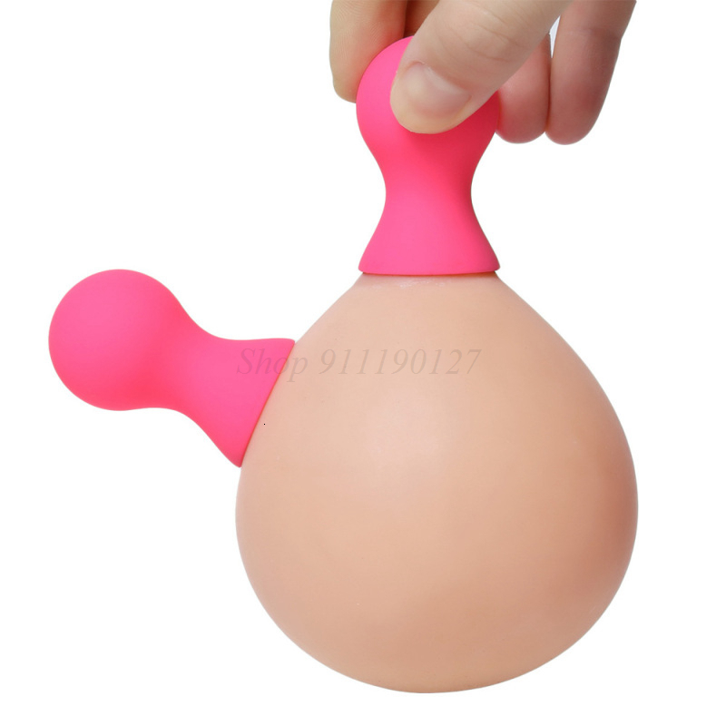 Adult Toys 1 Pcs Nipple Sucker Sex For Women Female Breast Enlarger Pump Stimulator Dual Suction Cup Clitoris Stimulate 230411