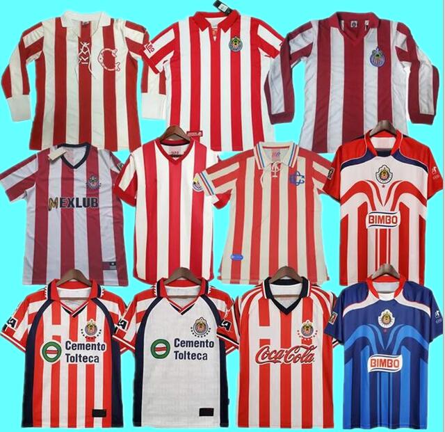 Retro Chivas Guadalajara soccer jerseys 1960 1996 1997 1998 1999 2000 2006 2007 2008 Vintage football shirt 60 96 97 98 99 00 06 07 08 uniform 60th 110th 115th 110 115 year
Retro Chivas Guadalajara soccer jerseys 1960 1996 1997 1998 1999 2000 2006 2007 2008 Vintage football shirt 60 96 97 98 99 00 06 07 08 uniform 60th 110th 115th 110 115 year