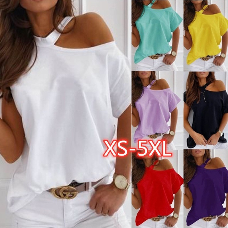 Men's TShirt Tops Sexy Off Shoulder Summer s Casual Print Short Sleeve Oneck Pullovers Fashion Street Tee 230411