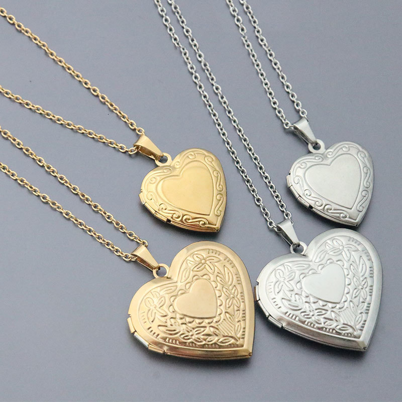 Charms Wholesale 20pclot DIY Po Frame Stainless Steel Gold Color Charms Locket Pendant Jewelry Making Family Memories Festival Gift 230411