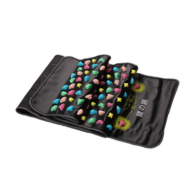 Full Body Massager Cushion Simulation Cobblestone Foot Leg Pad Pain Relief Relaxing Mat Healthcare Acupressure 230411