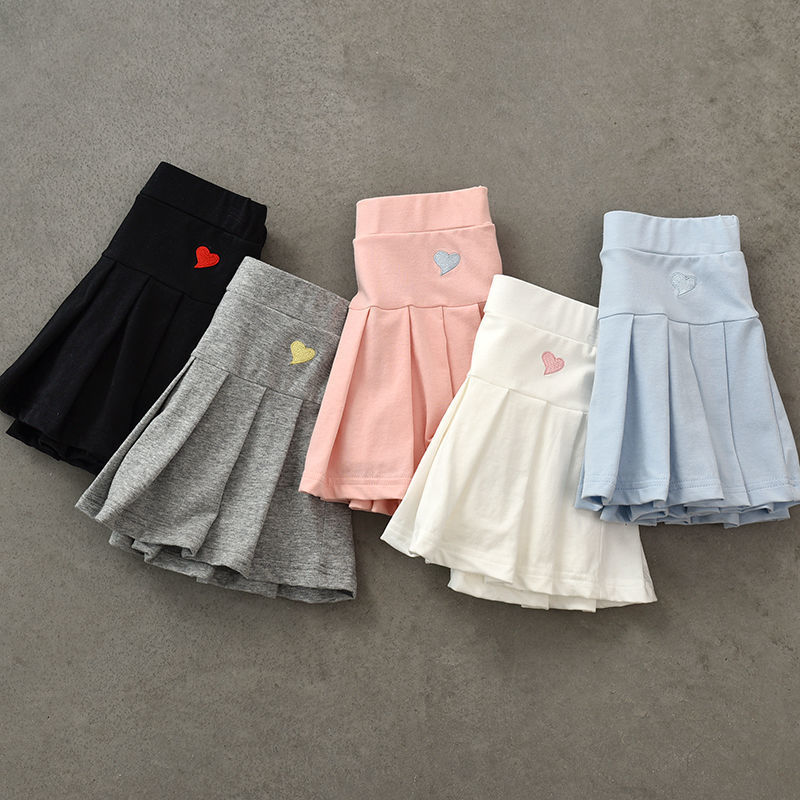 Shorts Summer Children s Clothing Girls Short Skirt Baby All match Pleated Kids Fashion Casual Q118 230411