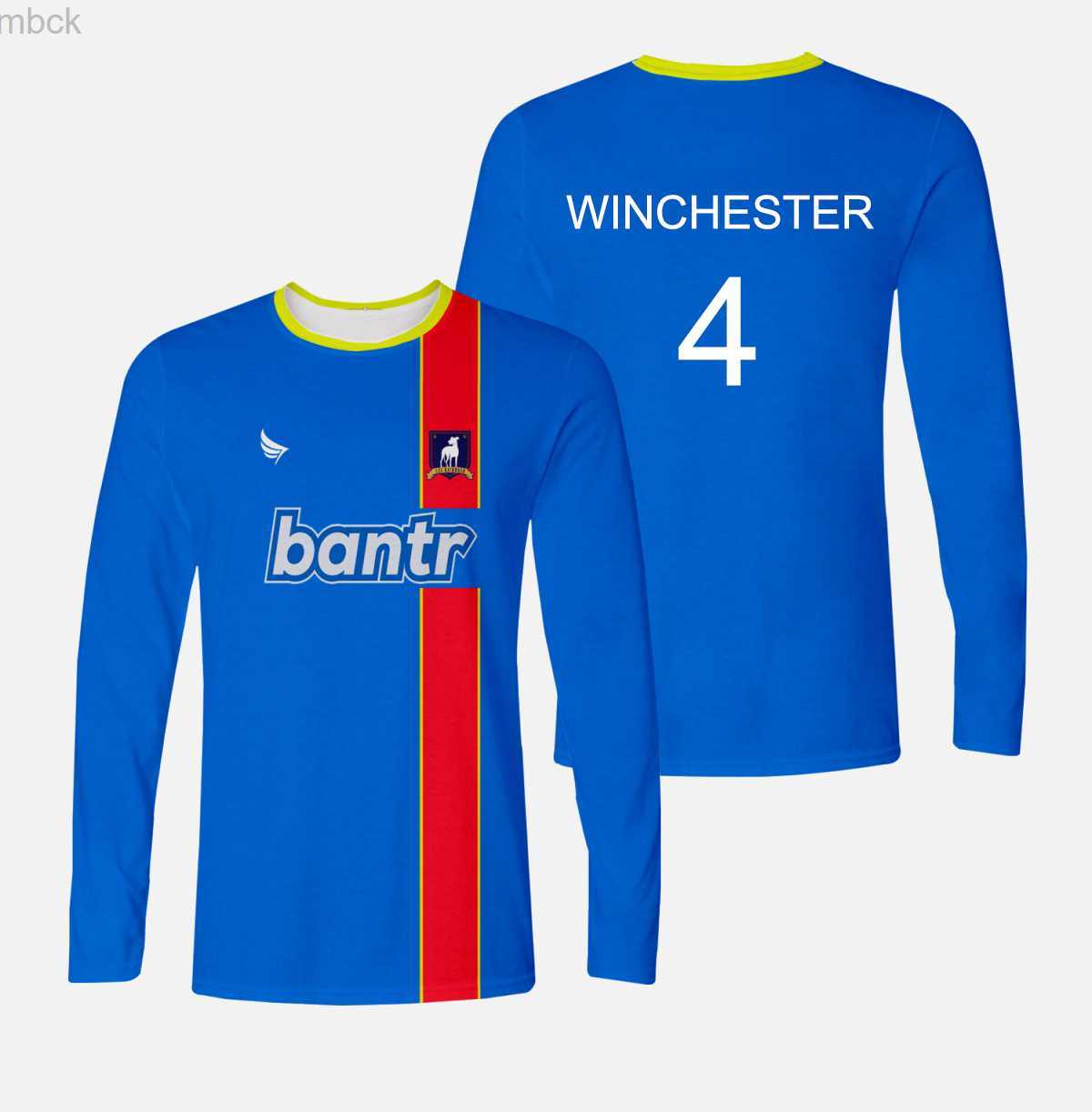 Men's T-Shirts Ted Lasso Season 2 AFC Richmond Football Jersey Long Sleeve Cosplay Rojas Mcadoo 3D T-shirt Smith Printing Men Y2k Tops3M411, As picture
Men's T-Shirts Ted Lasso Season 2 AFC Richmond Football Jersey Long Sleeve Cosplay Rojas Mcadoo 3D T-shirt Smith Printing Men Y2k Tops3M411, As picture