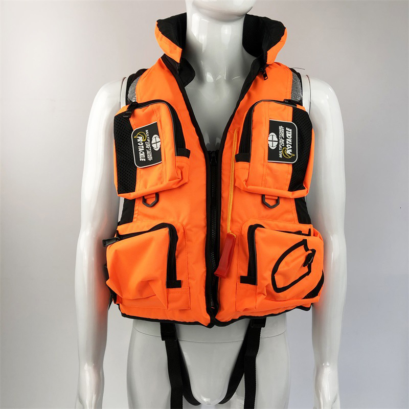 Life Vest Buoy Adult Life Jacket Adjustable Buoyancy Aid Swimming Boating Sailing Fishing Water Sports Safety Life Man Jacket Vest 230411
